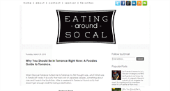 Desktop Screenshot of eatingaroundsocal.com